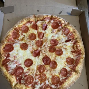 Pepperoni pizza