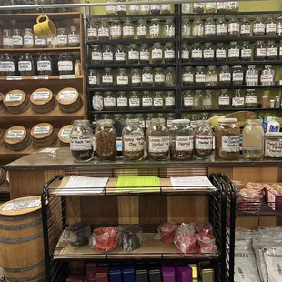 Tons of delicious tea &amp; coffee to choose from!