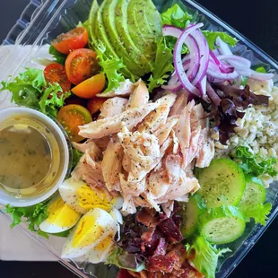 Honey Mustard Chicken Cobb Salad