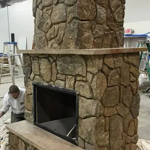 Outdoor Fire feature