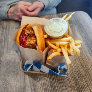 Mushroom sandwich. Delicious!