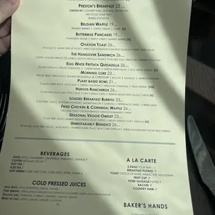 updated Breakfast Menu = September 2022