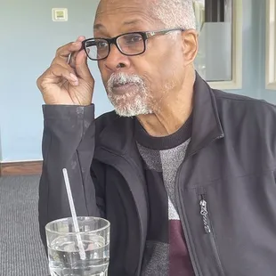 Arthur said he likes the atmosphere and the food