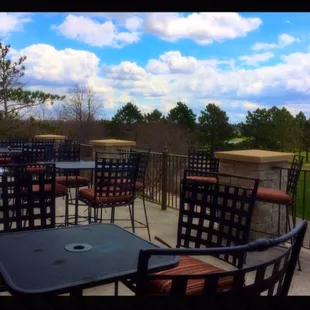 View from our upper level terrace