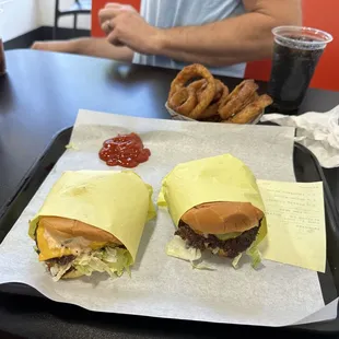 Pretty Good Burger in downtown Merced, California.