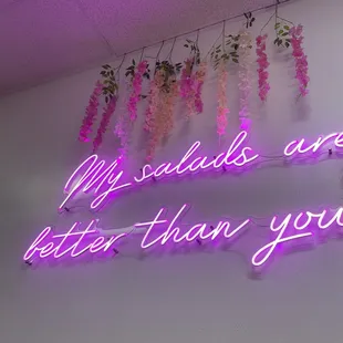 Wall sign