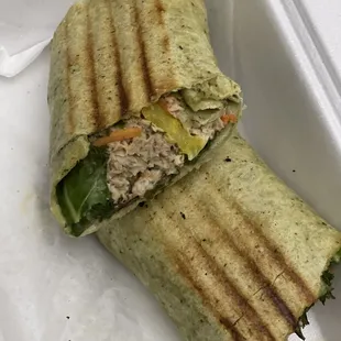 Large tuna wrap