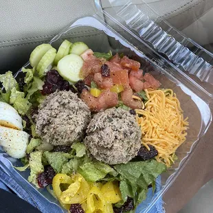 salads, food