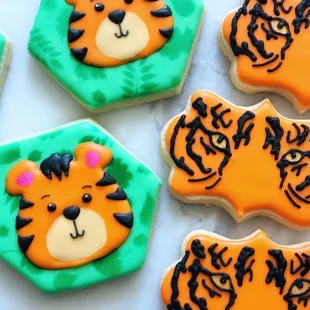 Tiger cookies