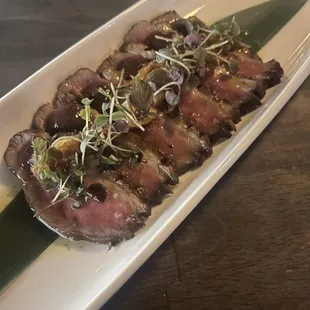 Duck Carpaccio