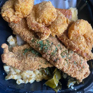 Fried Shrimp Soul Bowl