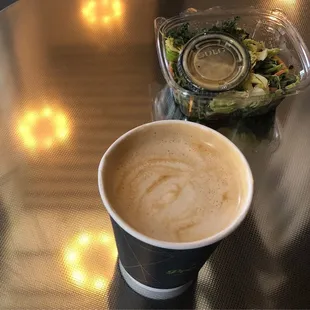 Fig Latte And Kale Salad