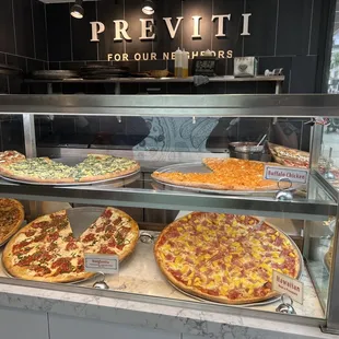 interior, pizza