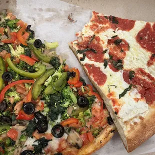 pizza, food