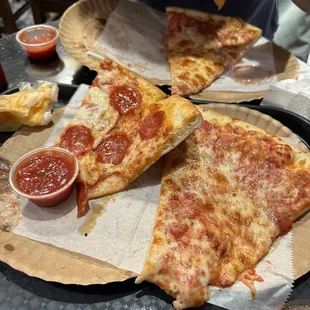 Classic Cheese Slice Pepperoni Slice
