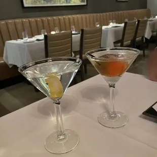 Martinis to start!