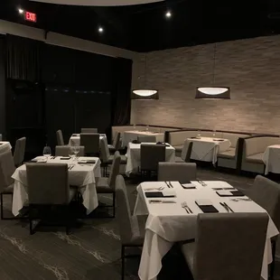 The main dining room