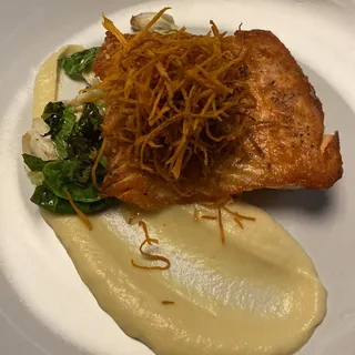 Pan Seared King Salmon