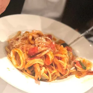 Seafood pasta