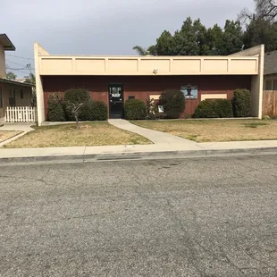 Nice location and street level parking