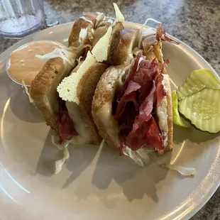 Gorgeous Rueben sandwich