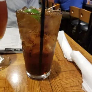 Tall Captain and diet coke.