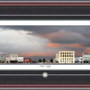 Unique Kentucky Town Scenes Framed And Sold At Price Maples Sr. Art &amp; Framing