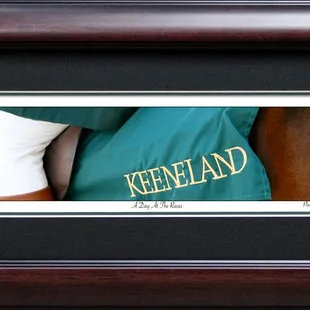 Post Card/Bookmark Framed With A Single Hole Mat At Price Maples Sr. Art &amp; Framing