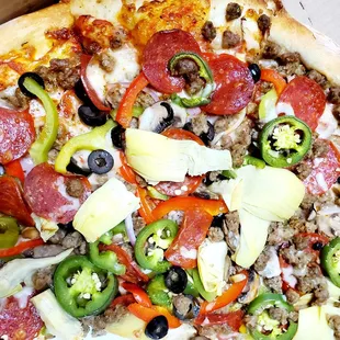 The Northern Heights pizza