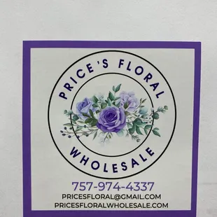 Floral and floral hard good wholesale