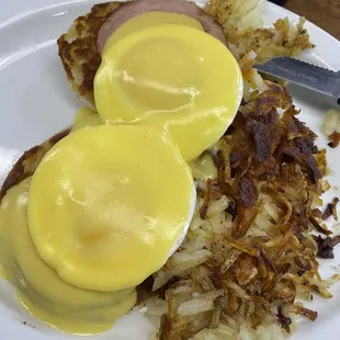 Eggs Benedict (also came with toast-not pictured)