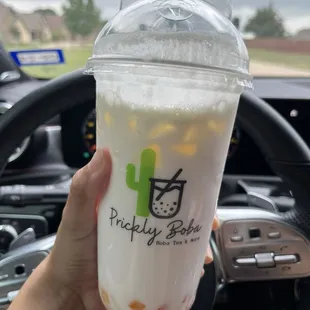 Prickly Boba Tea