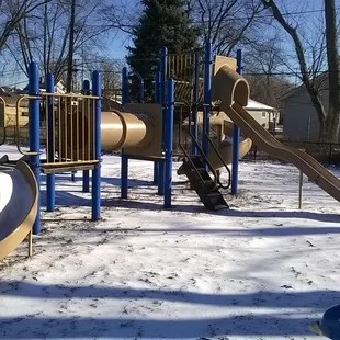 playground behind the family center