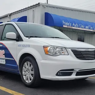 Shuttle service van!!