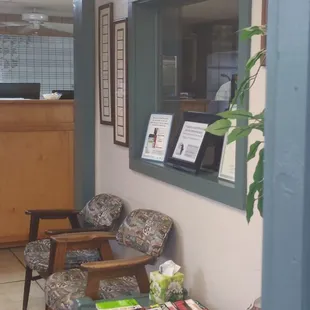 There other side of our waiting room.