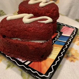 When you have a taste for delicious Red Velvet cake and don&apos;t want a whole cake! Get these servings just for you!