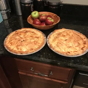 Homemade Apple Pie freshly made just for you! Fresh apples it&apos;s a flakey crust!