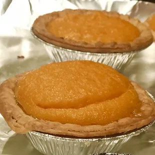 Sweet potato pie tarts are a great way to get your sweet fix with a single serving size.