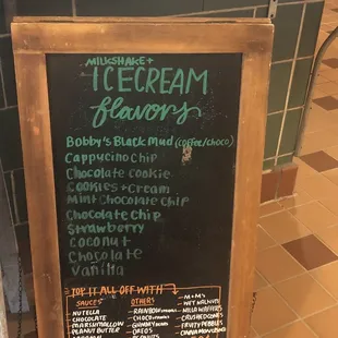 What an ice cream parlor it is!!! Inside Belvedere Sq Market near ATM.