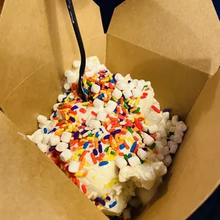sprinkles in a box