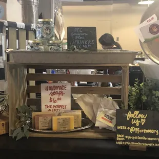 Yum! Deisy at work! Awesome ice cream architect &amp; waffle maker!