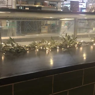 Ice cream case - many yummy flavors