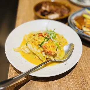 Squid with Salted Egg