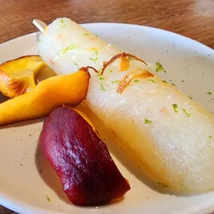 Homemade Lychees Popsicle