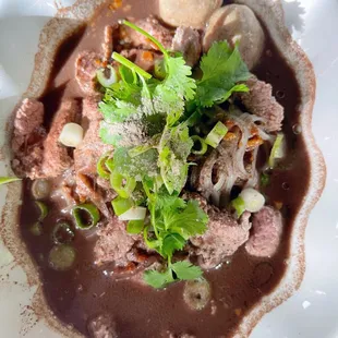 Beef boat noodle soup - one of the best ones I've ever had!