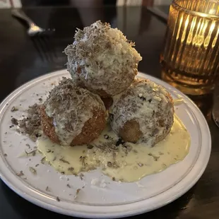 Arancini tartufo - comes with 3 but you can add more