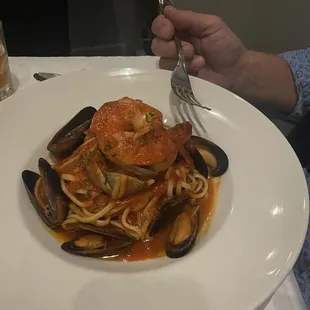 Linguini Neri Allo Scoglio