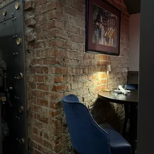 The great flood of July 1993 reached the top of the vault (there&apos;s a brass plate next to the picture)