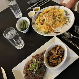 Mi amore and prime ribeye