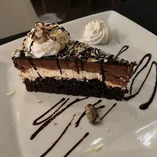 Chocolate cheesecake